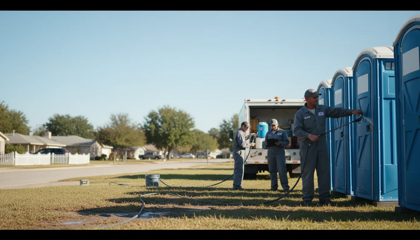 Long-Term Portable Toilet Rental in Brush, CO near me